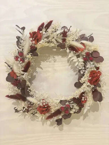 Couronne de Noël Claus